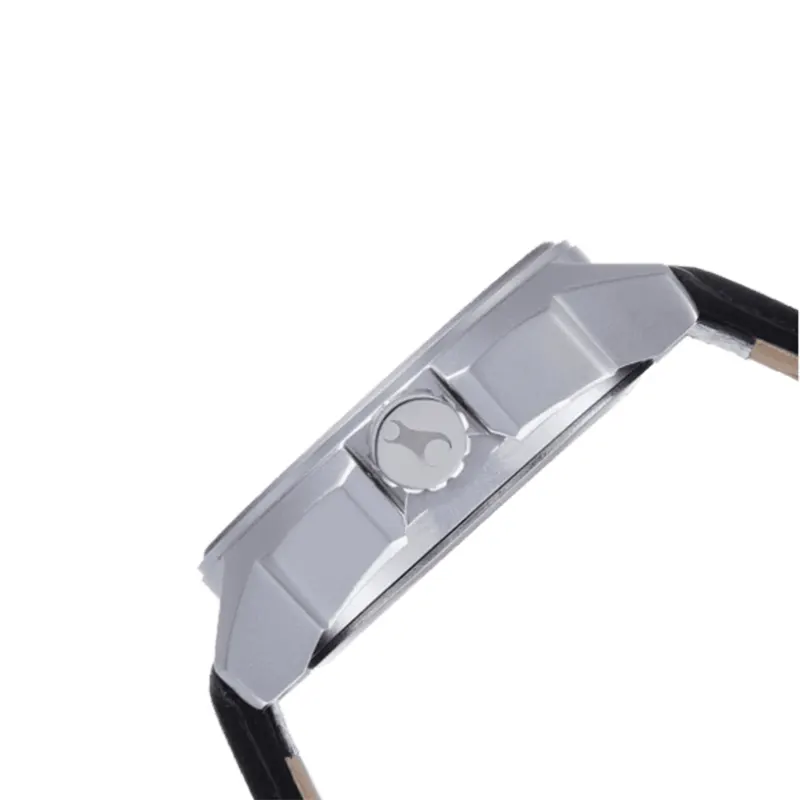 Fastrack Black Magic Purple Dial Pure Leather Men's Watch- 3089SL01